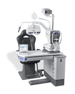 Ophthalmic stand and chair